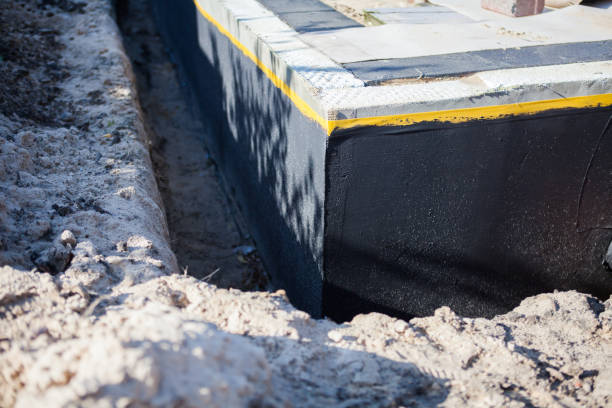 Residential Waterproofing installation at a Owens Cross Roads, AL home by SJ Waterproofing Pros